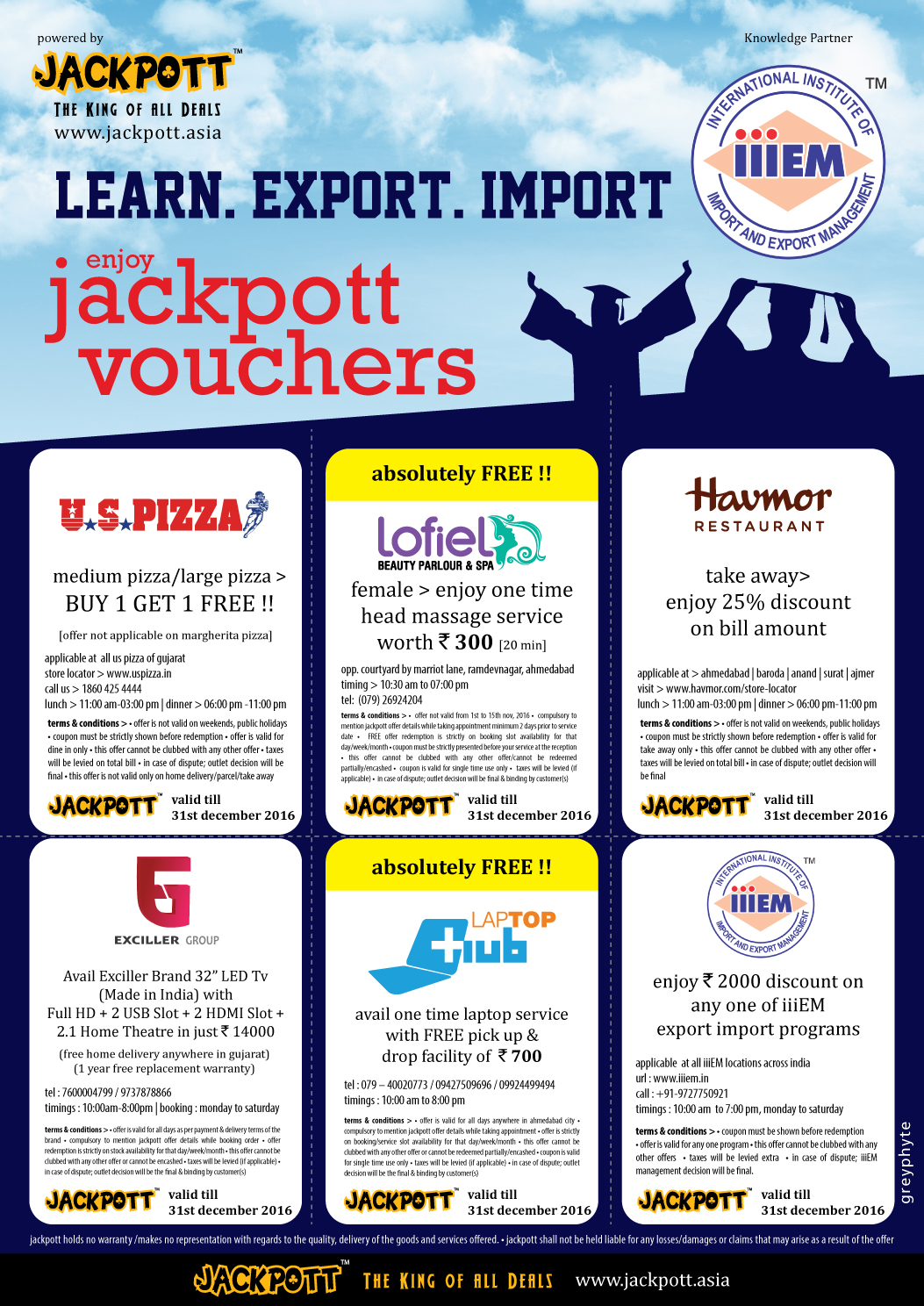 iiiEM voucher leaflet